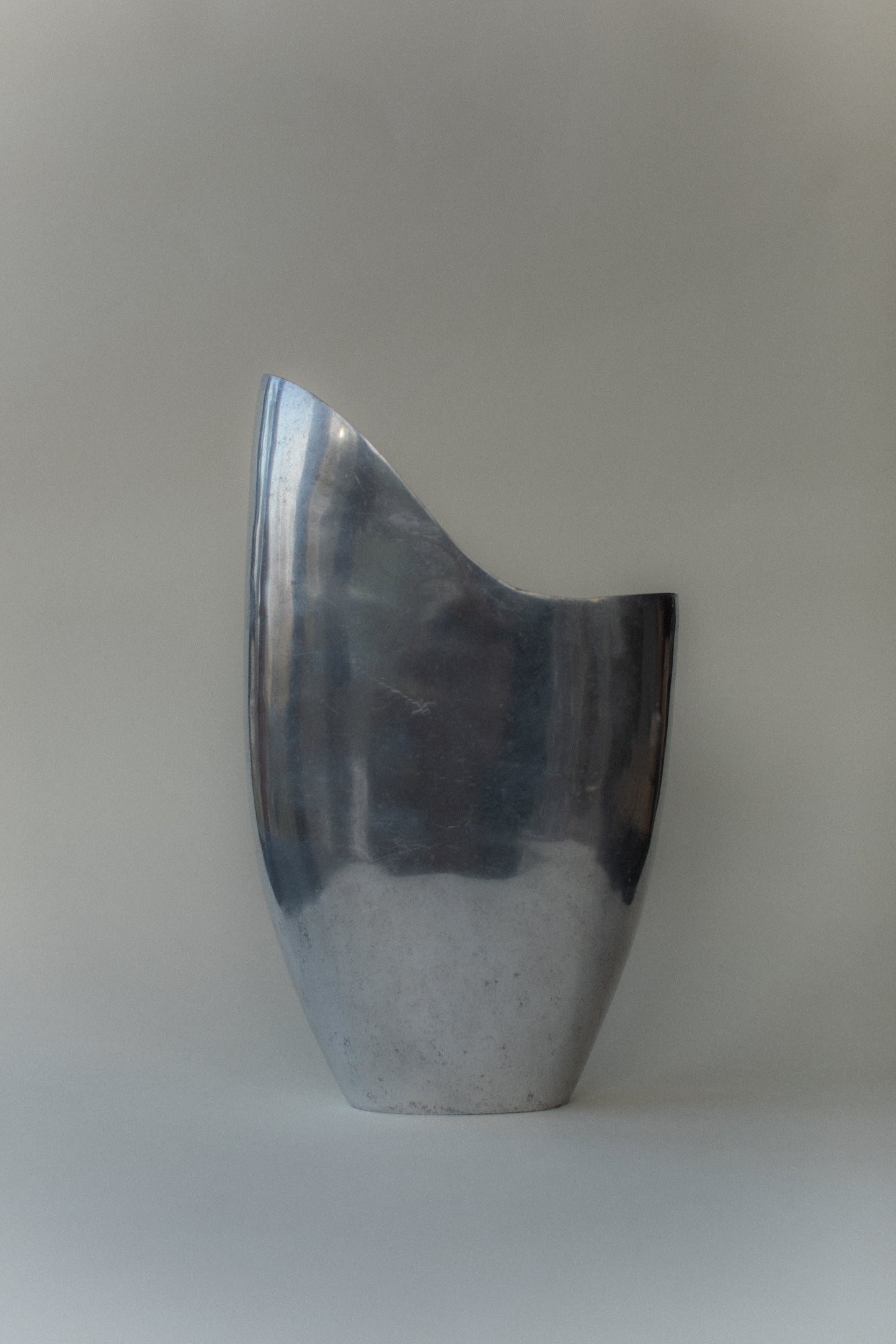 Aluminum Cast Vase