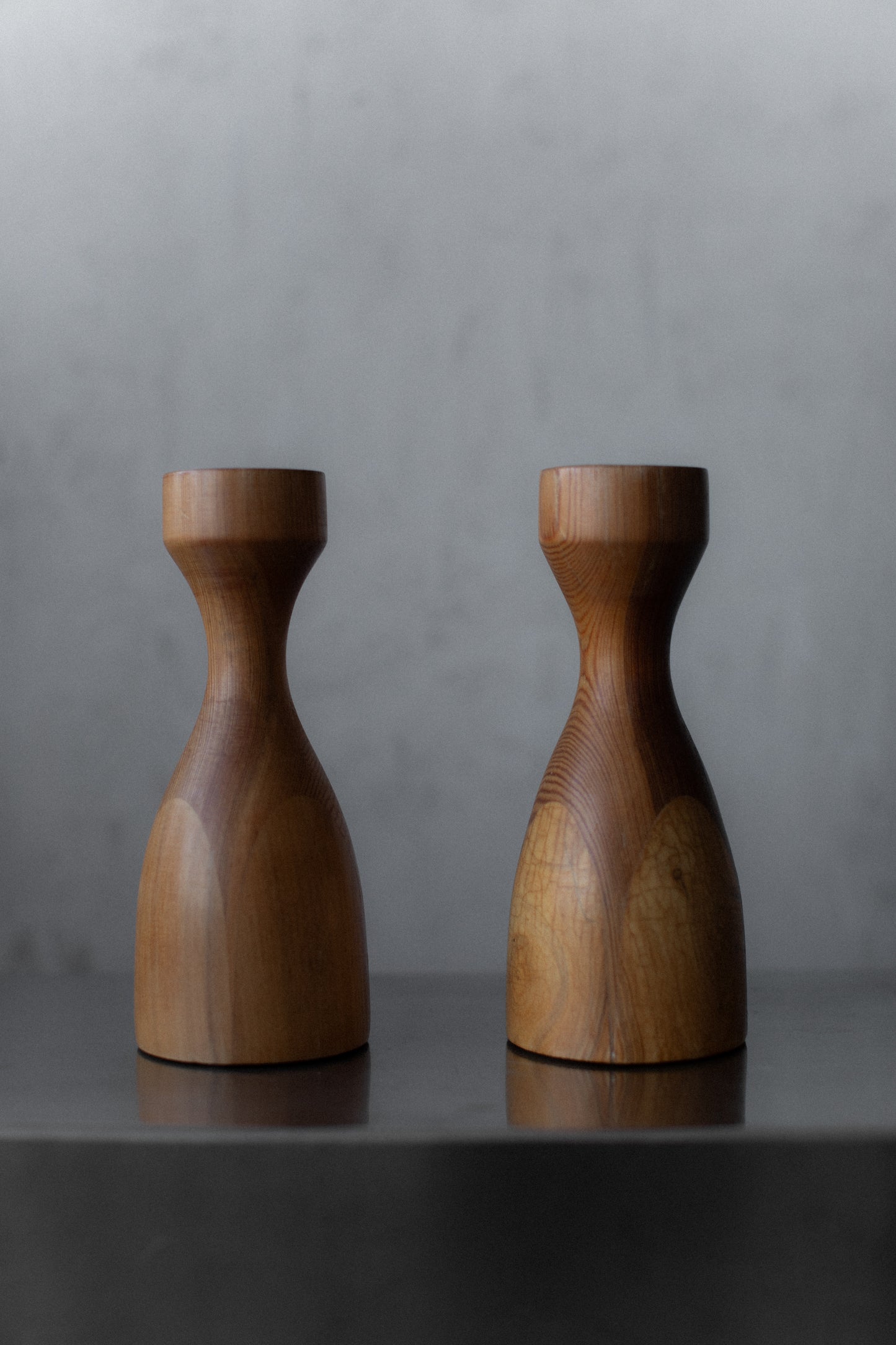 Wooden Candleholders