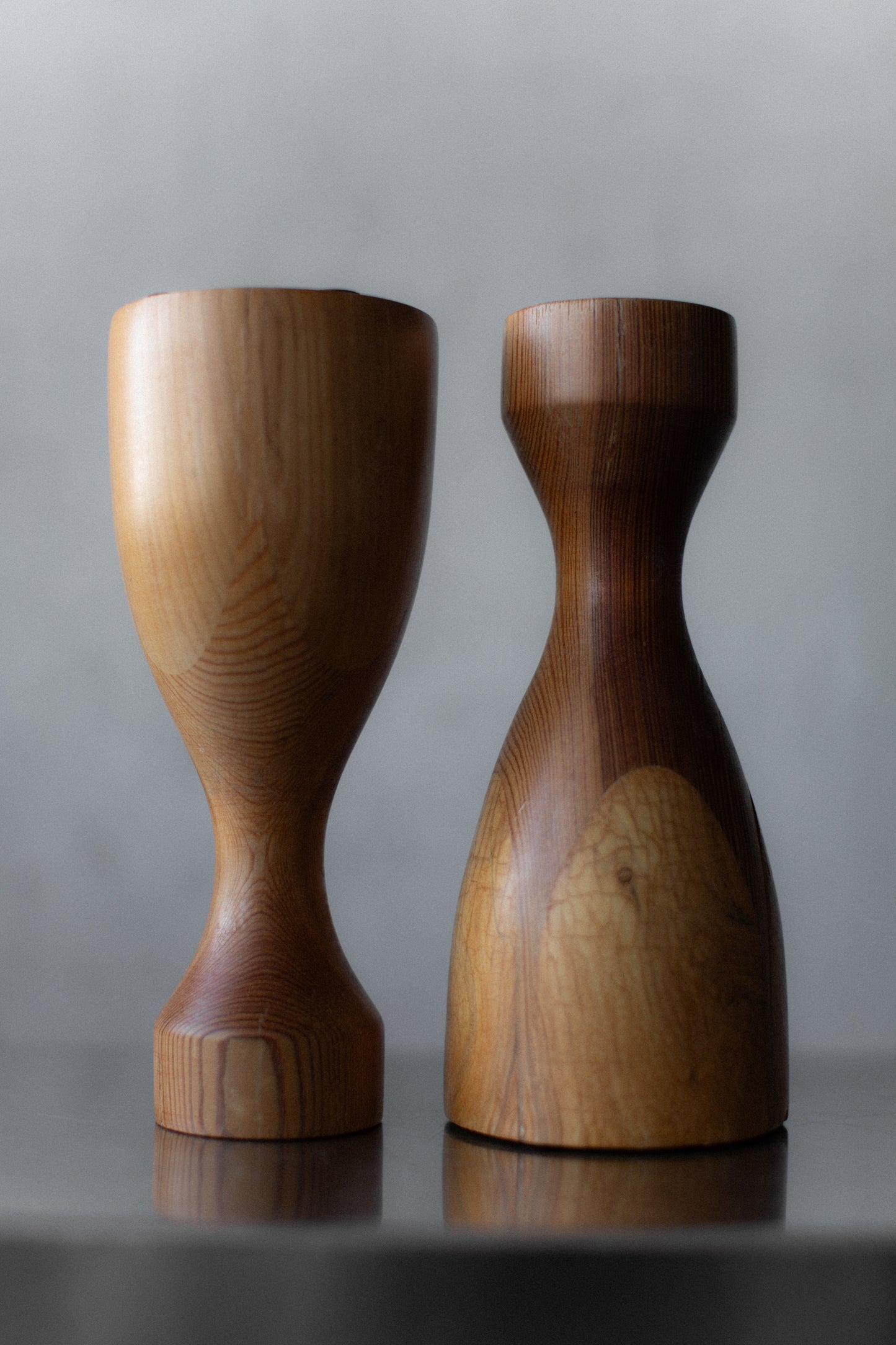 Wooden Candleholders