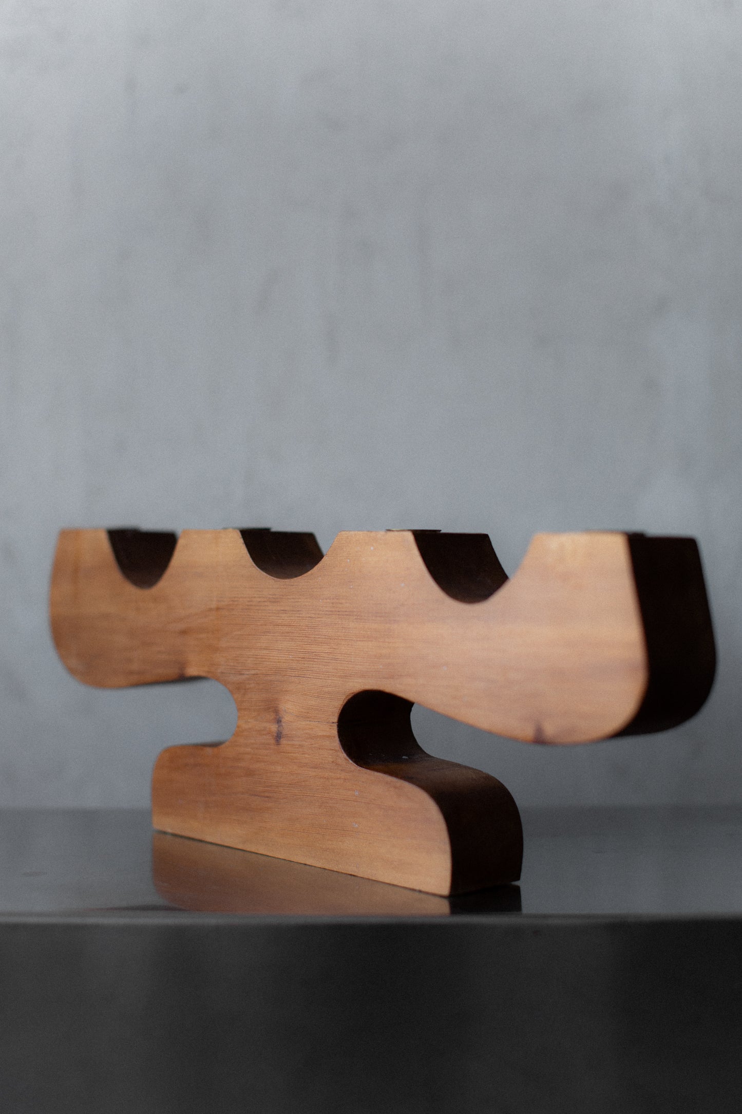 Wooden Candleholder
