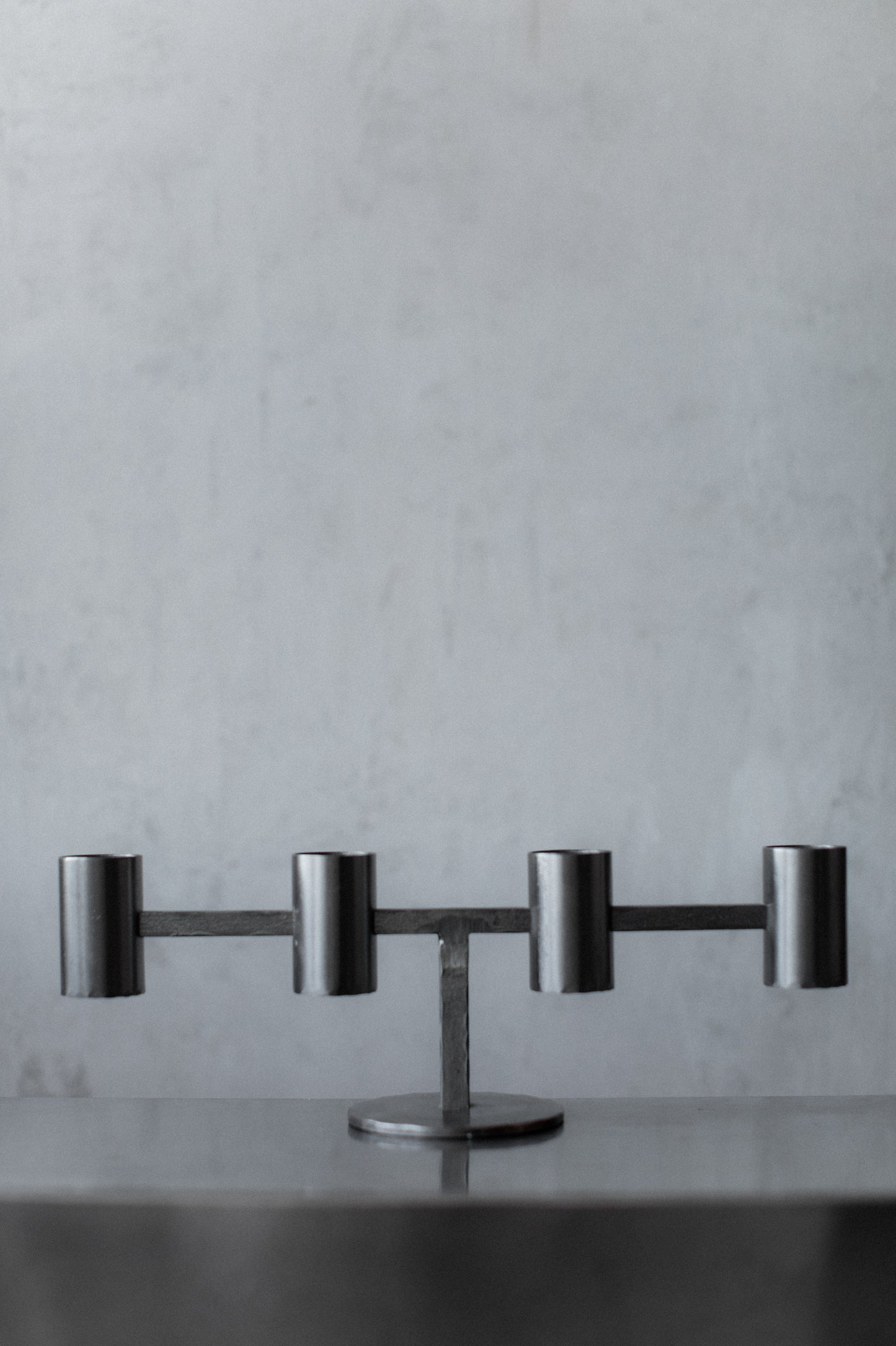 Steel Candleholder