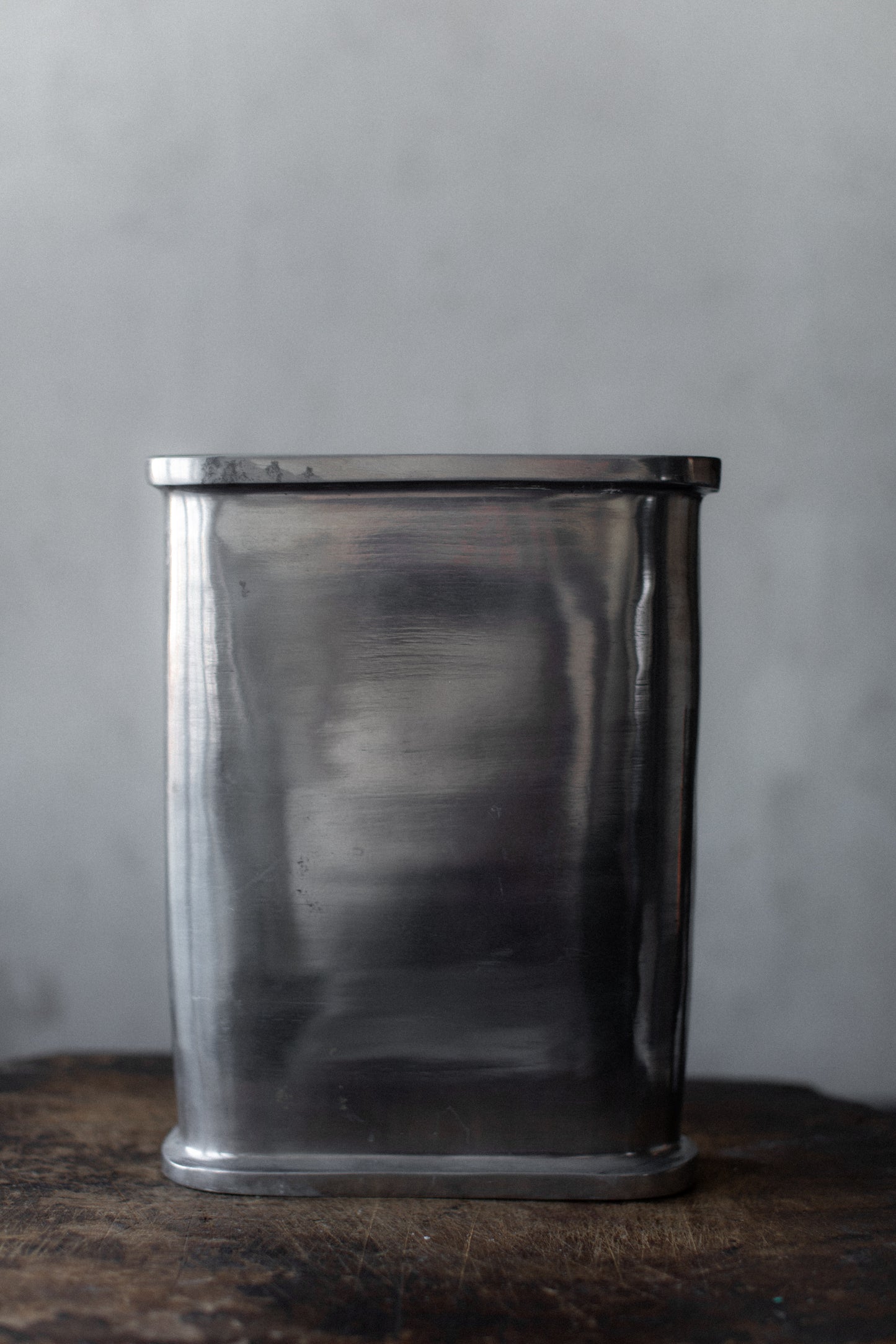 Aluminum Cast Vase