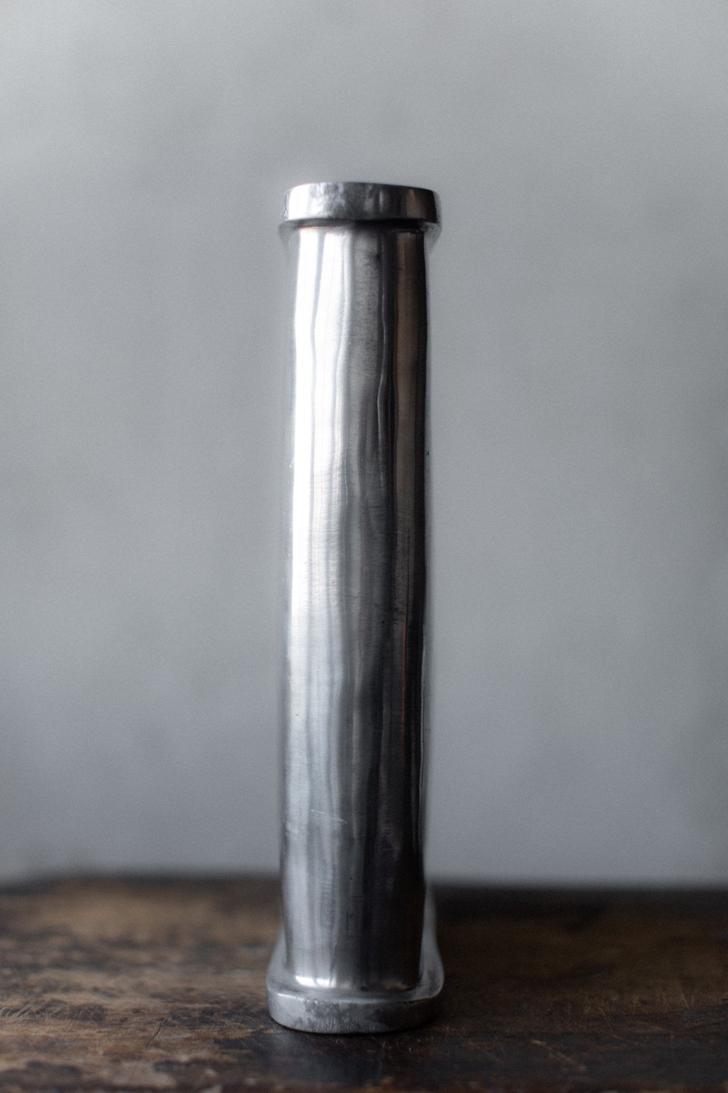 Aluminum Cast Vase