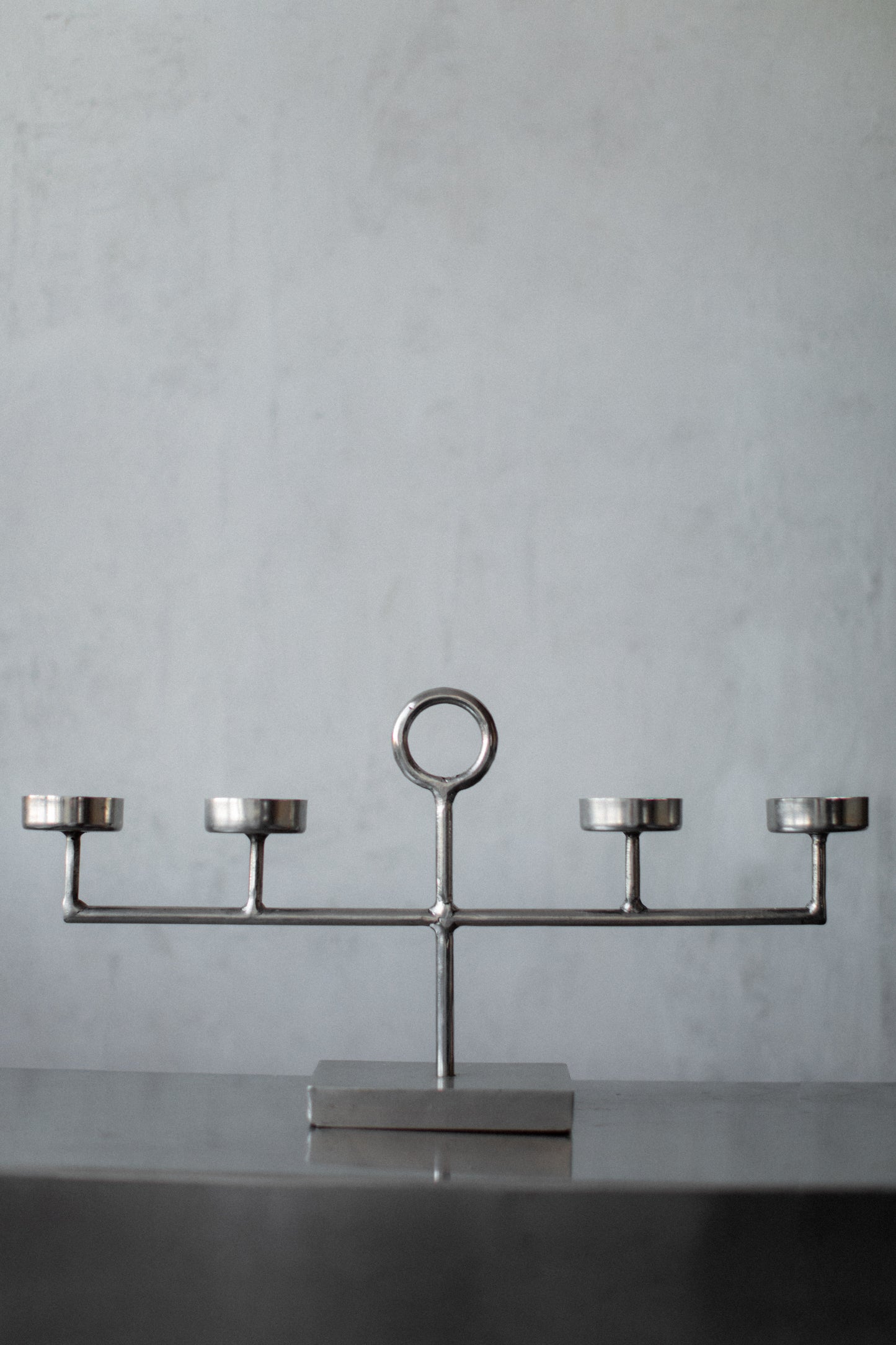 Steel Candleholder