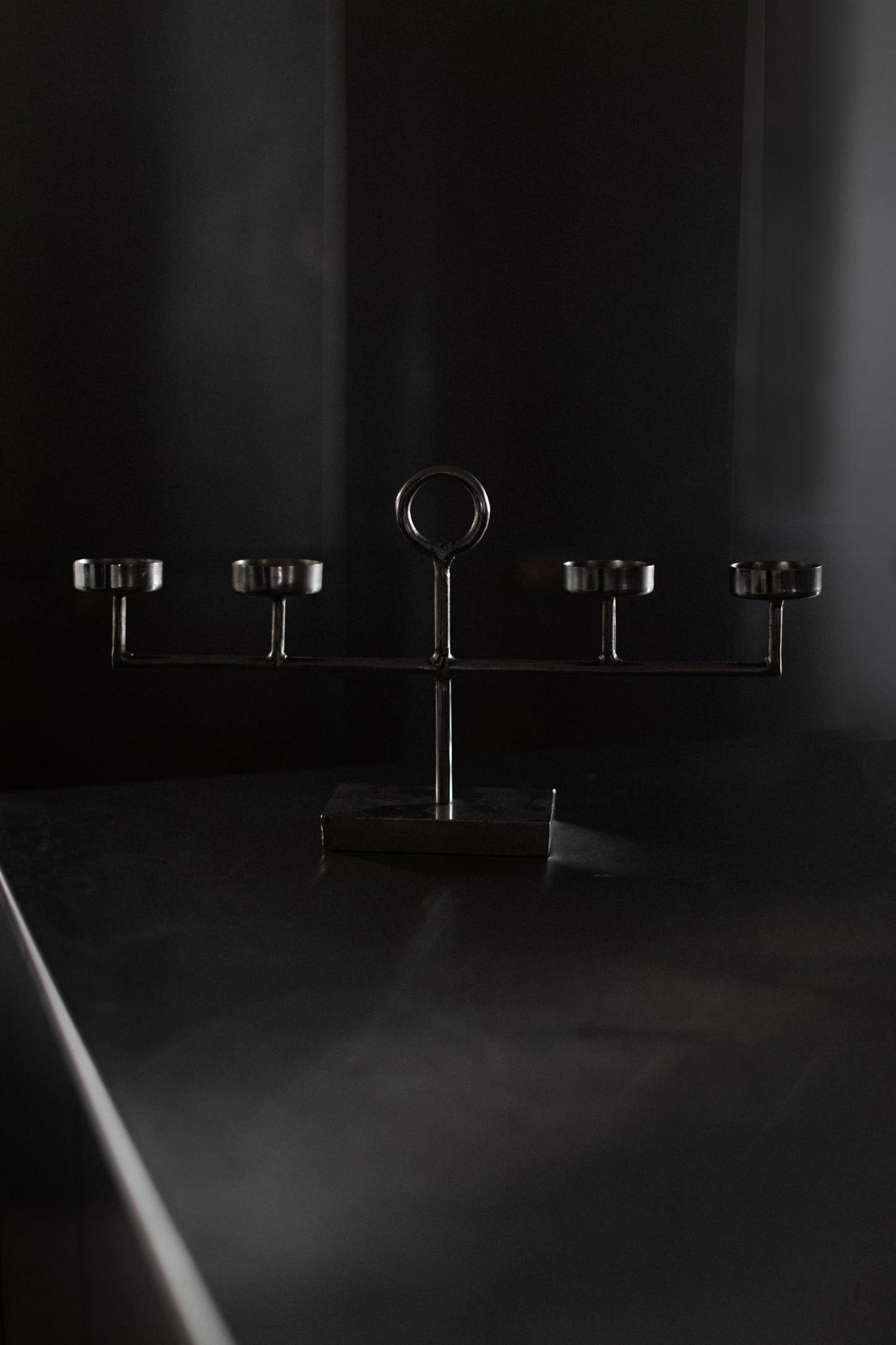 Steel Candleholder