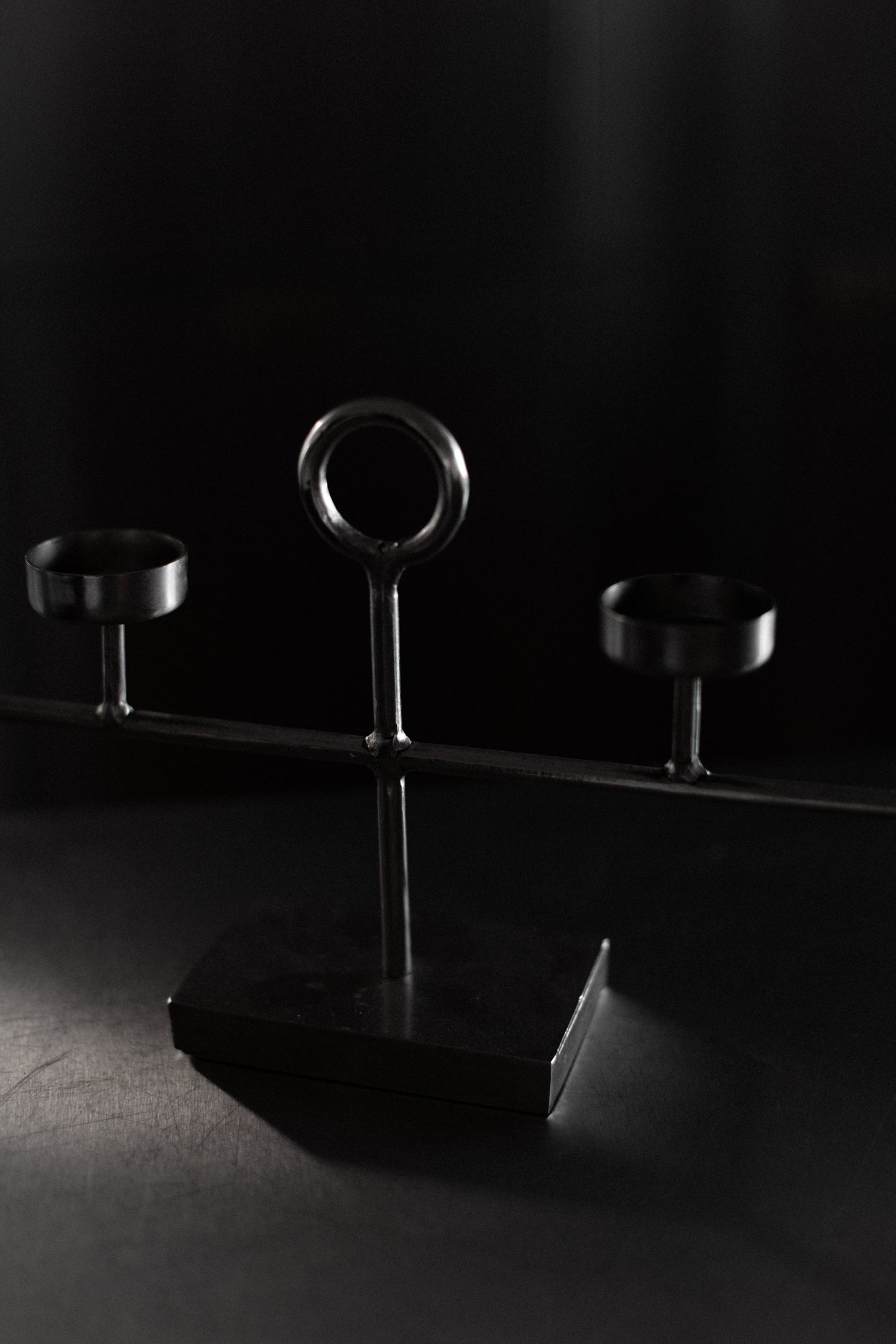 Steel Candleholder