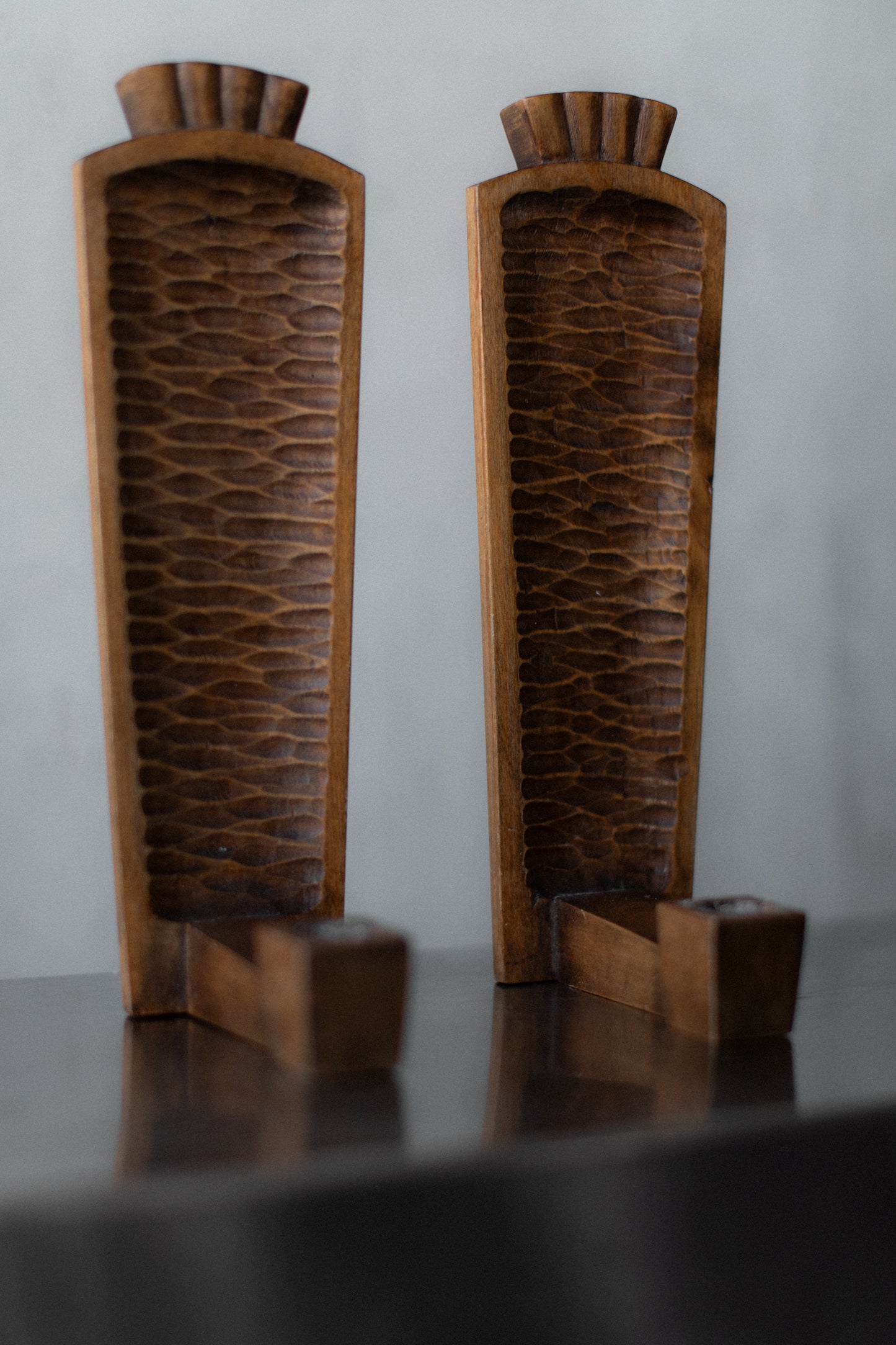 Handcarved Sconce