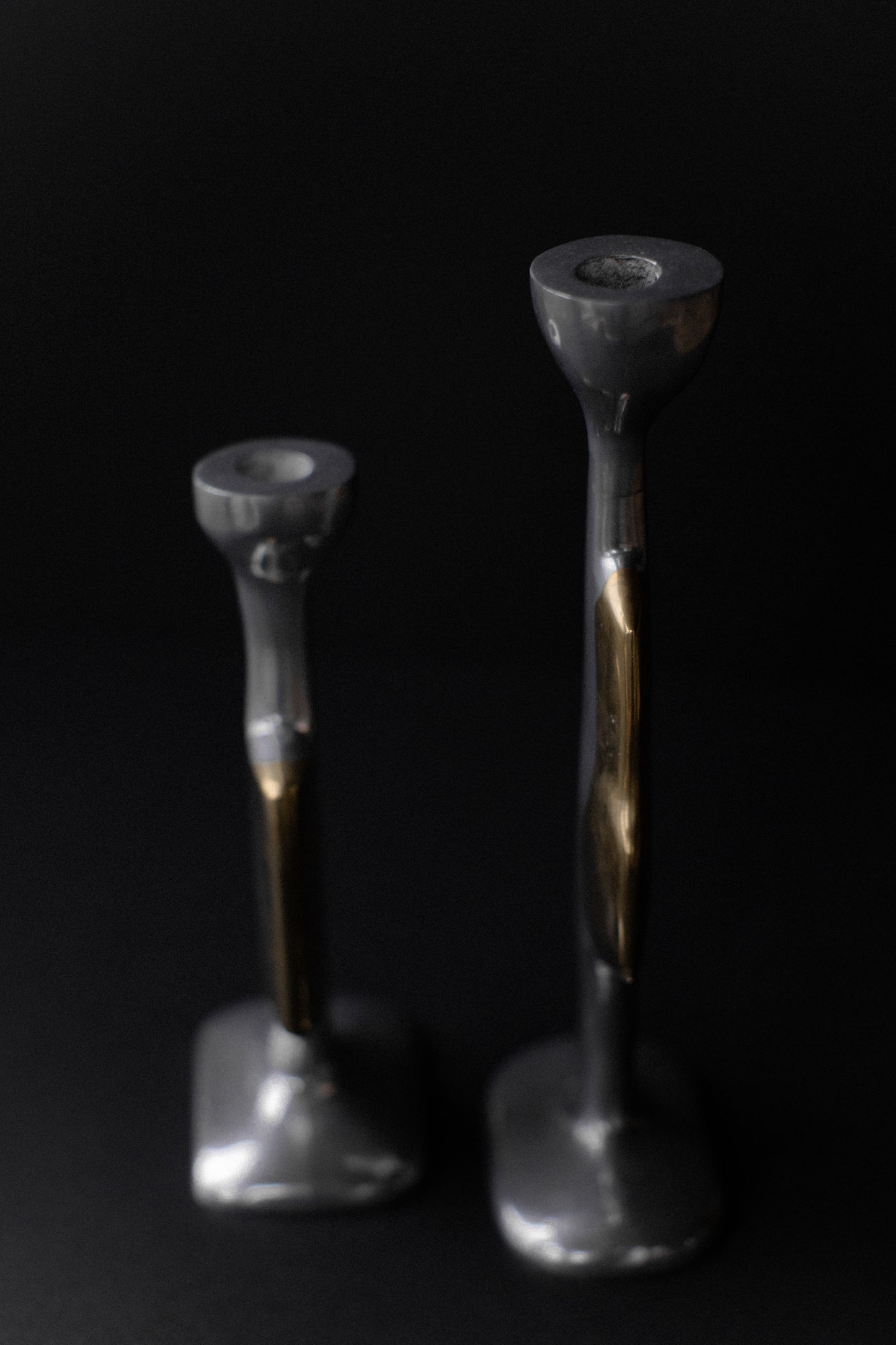 Brutalist Candleholders