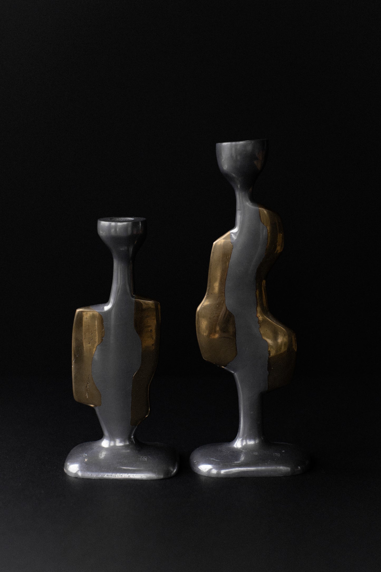 Brutalist Candleholders