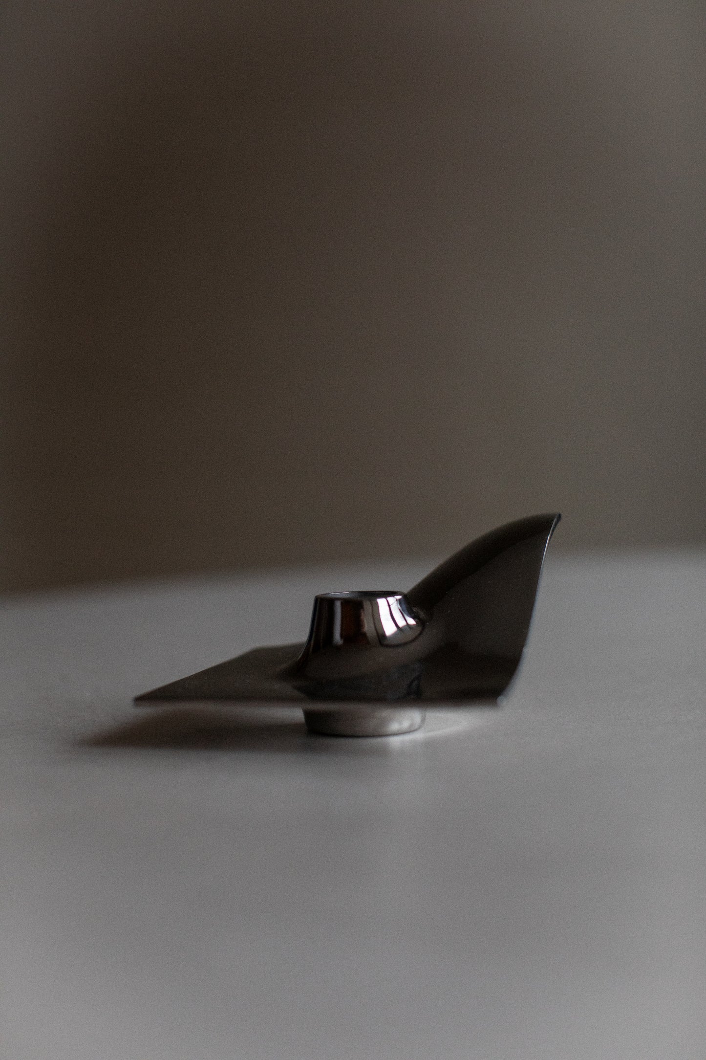 Chrome Candleholder