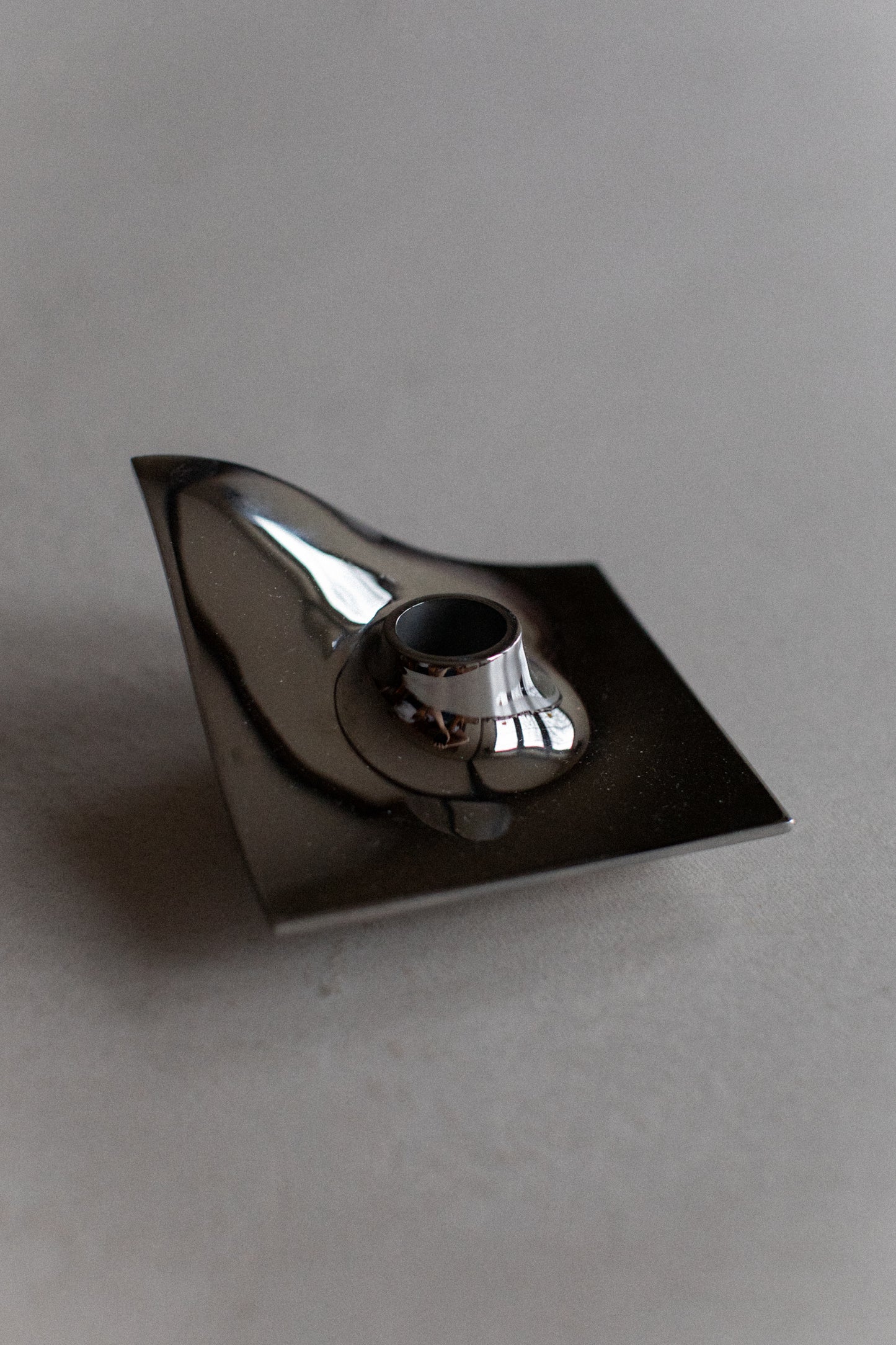 Chrome Candleholder