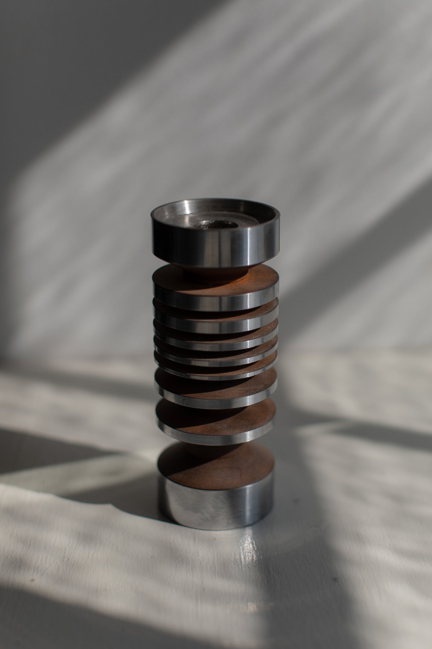 Steel Candleholder