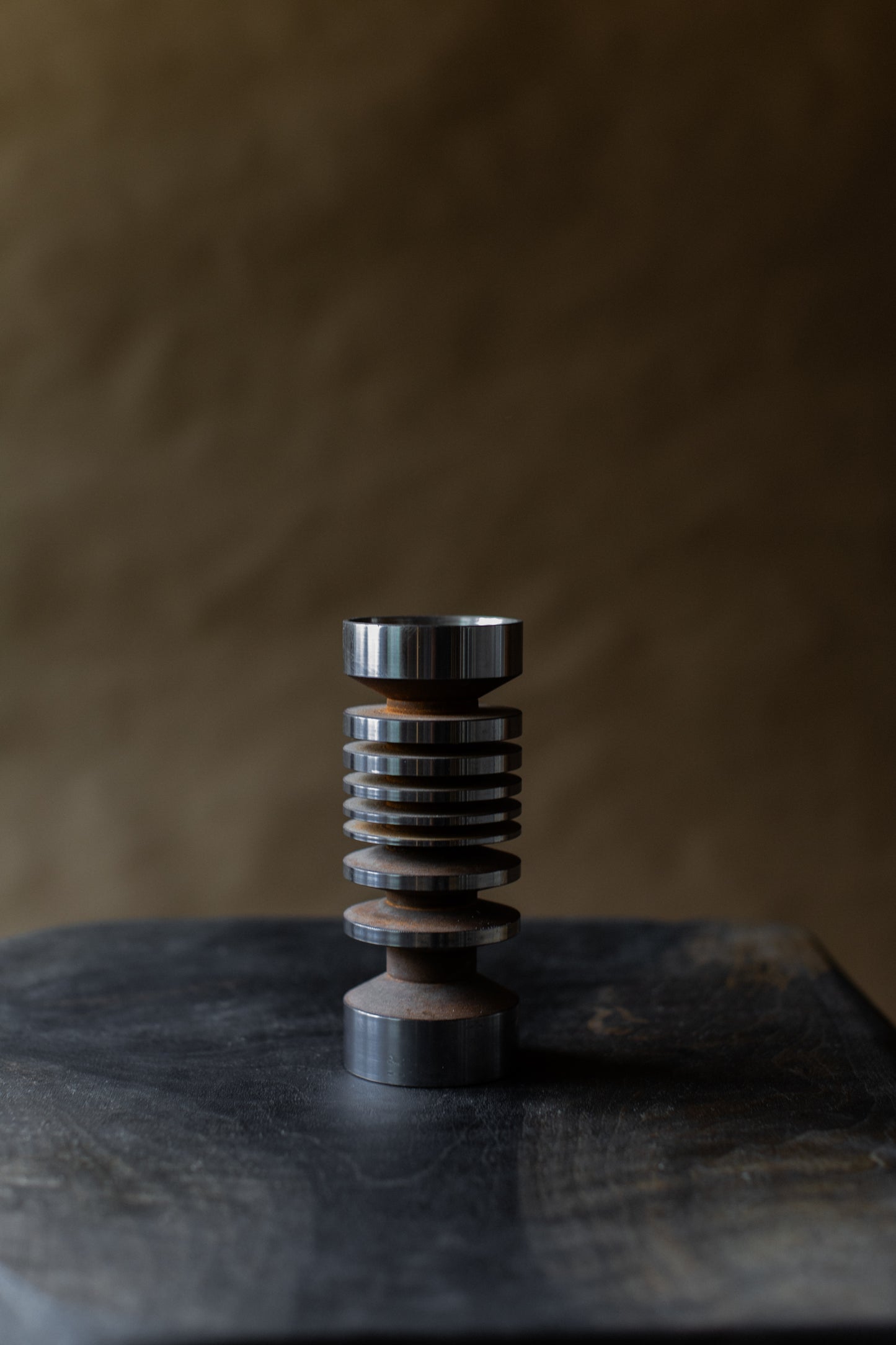 Steel Candleholder