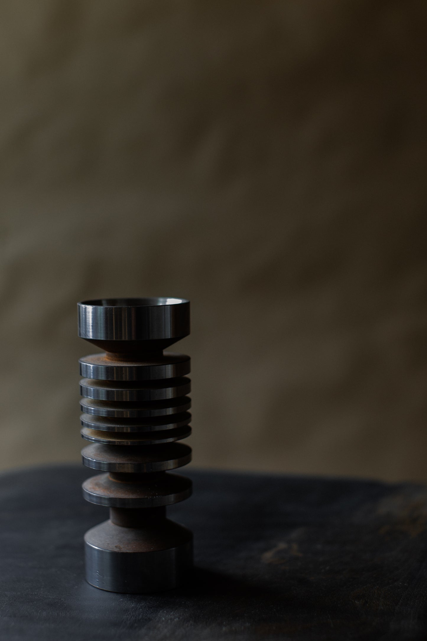 Steel Candleholder
