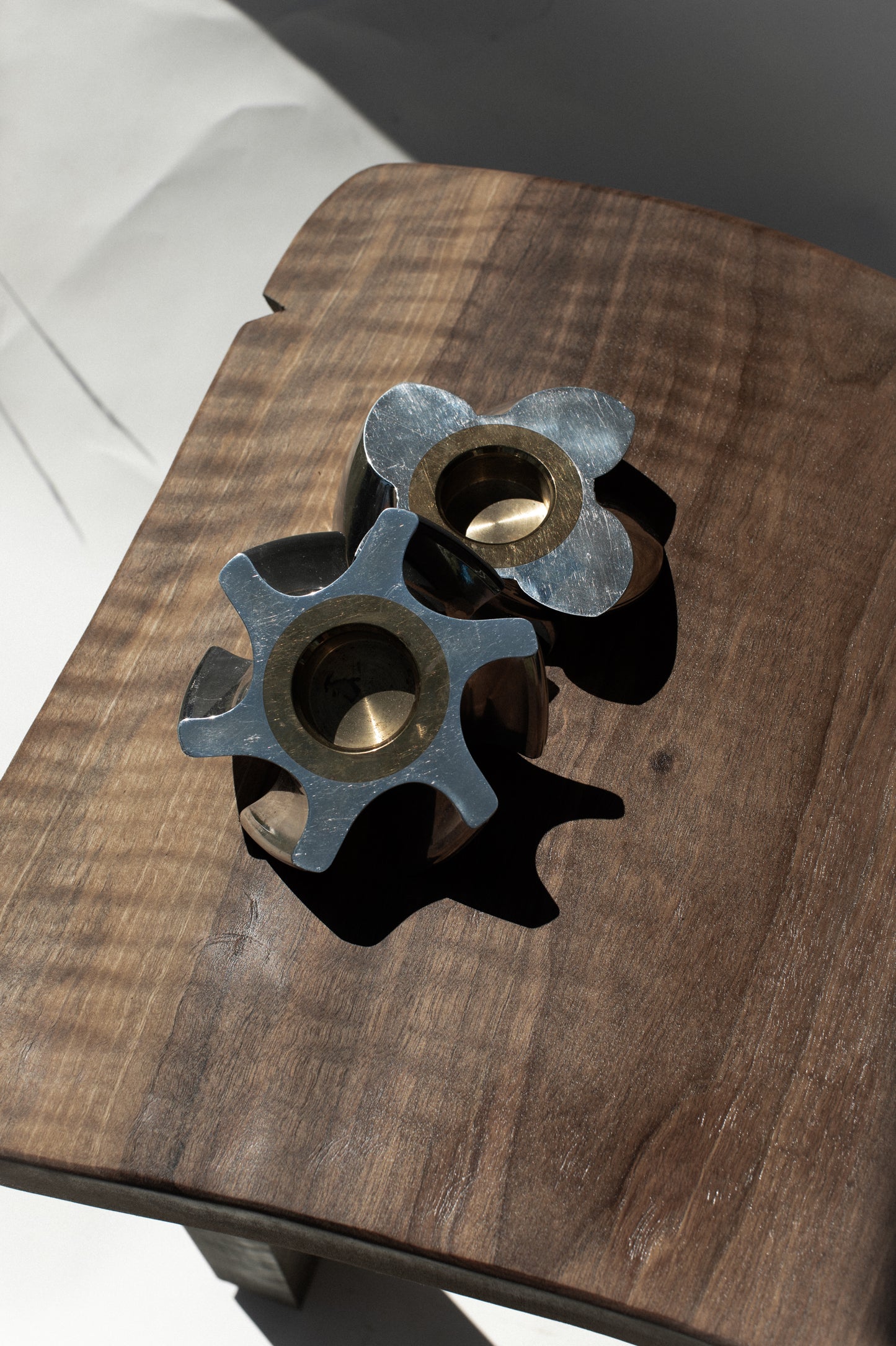 Steel Candleholders