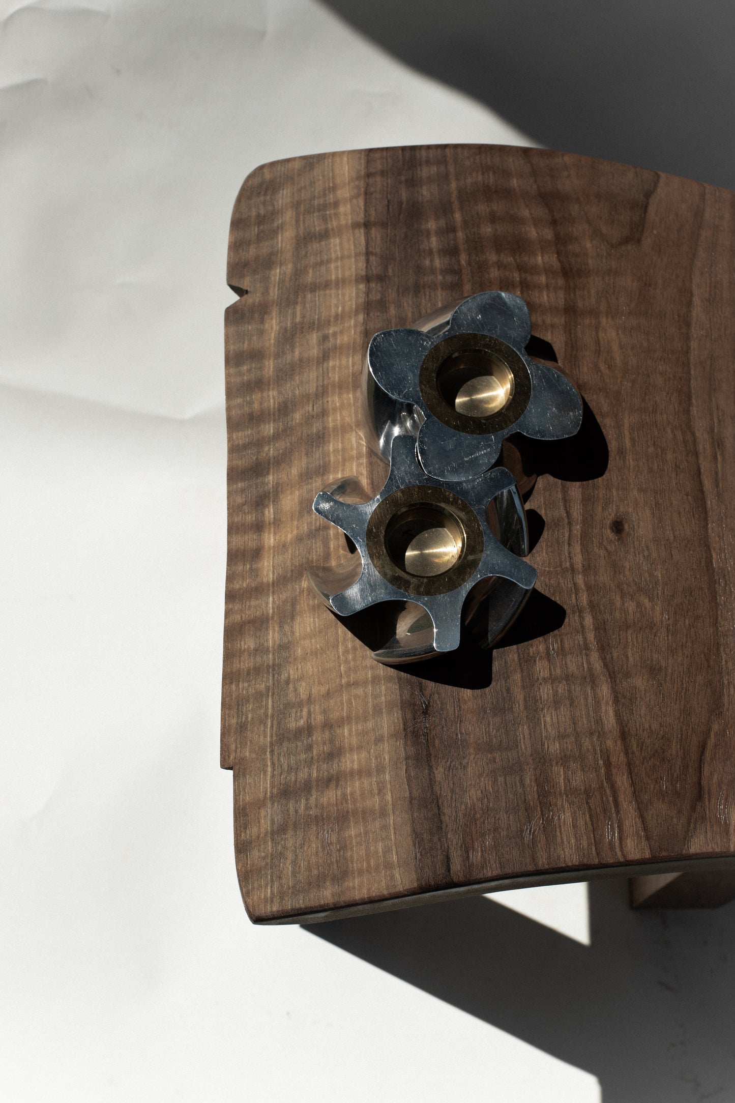 Steel Candleholders