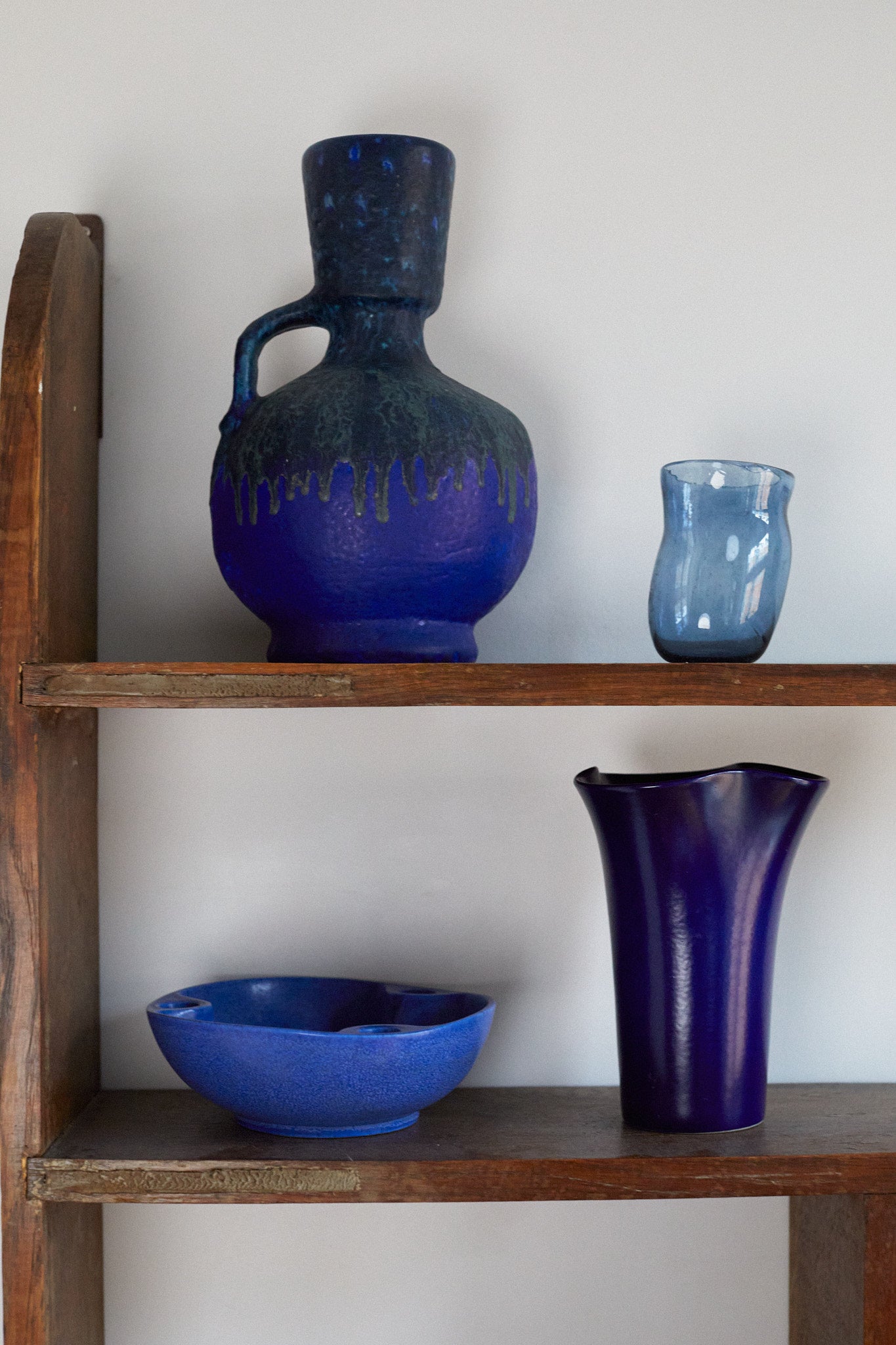 vintage blue objects