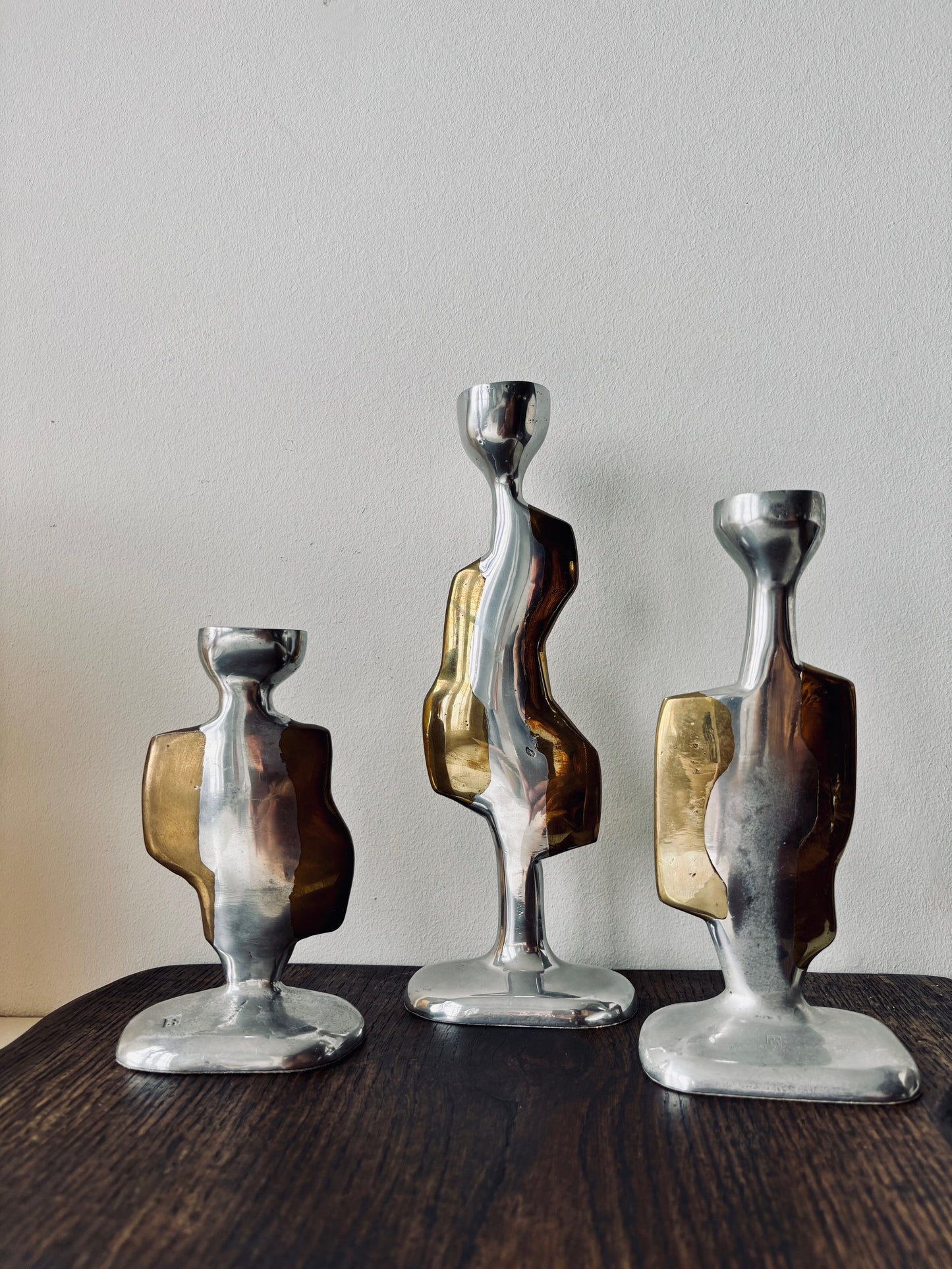 Brutalist Candleholders