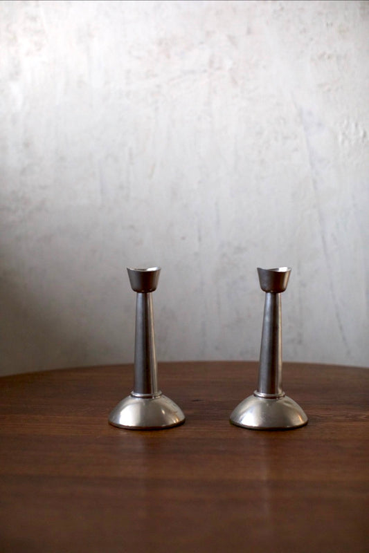 Steel Candleholders