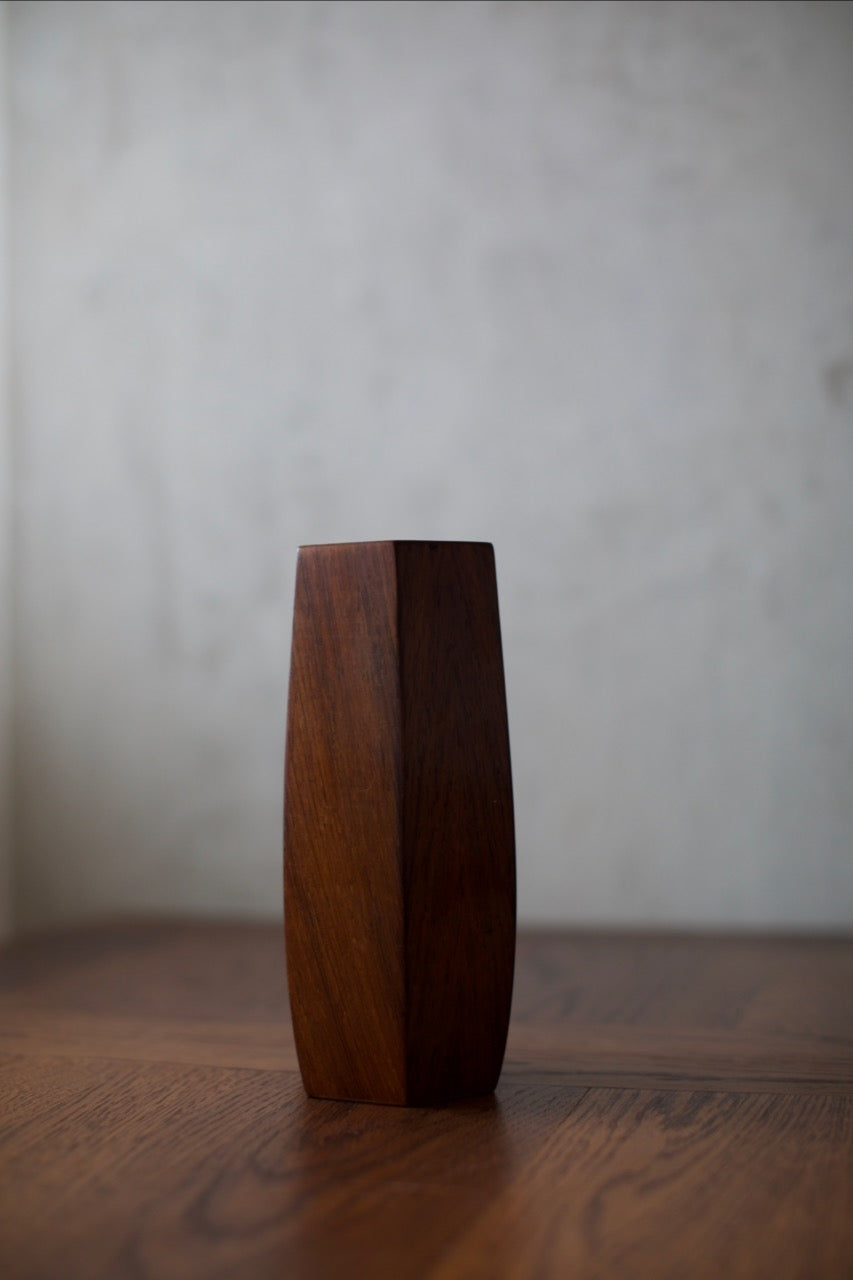 1960's Wooden Vase