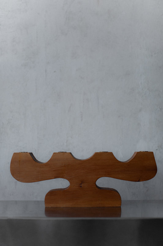 Wooden Candleholder
