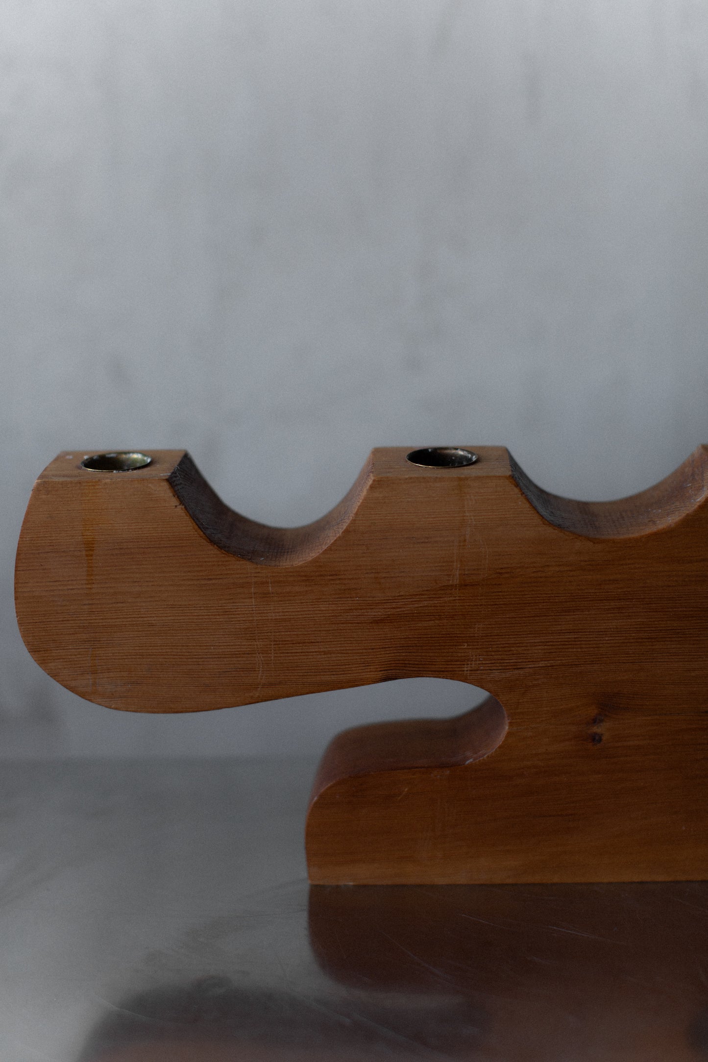 Wooden Candleholder