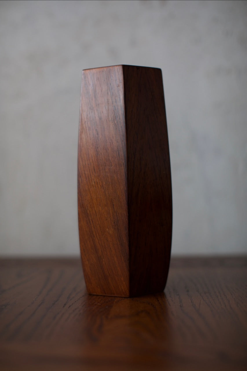 1960's Wooden Vase