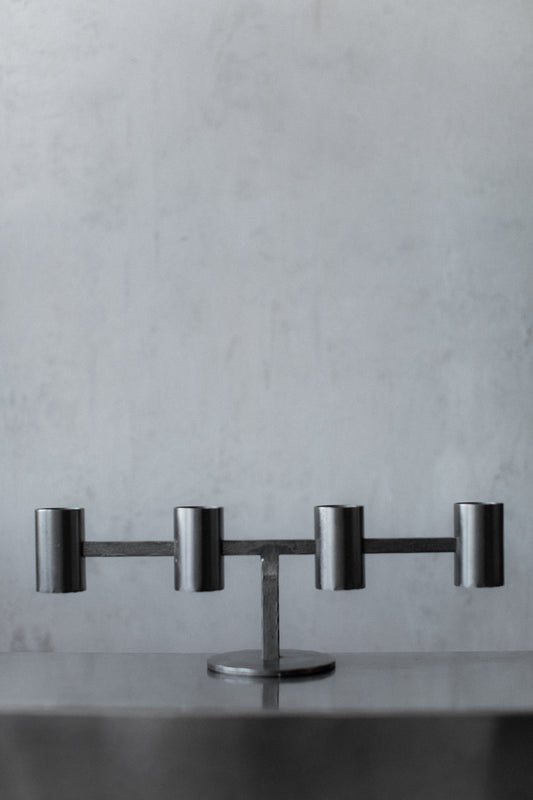 Steel Candleholder