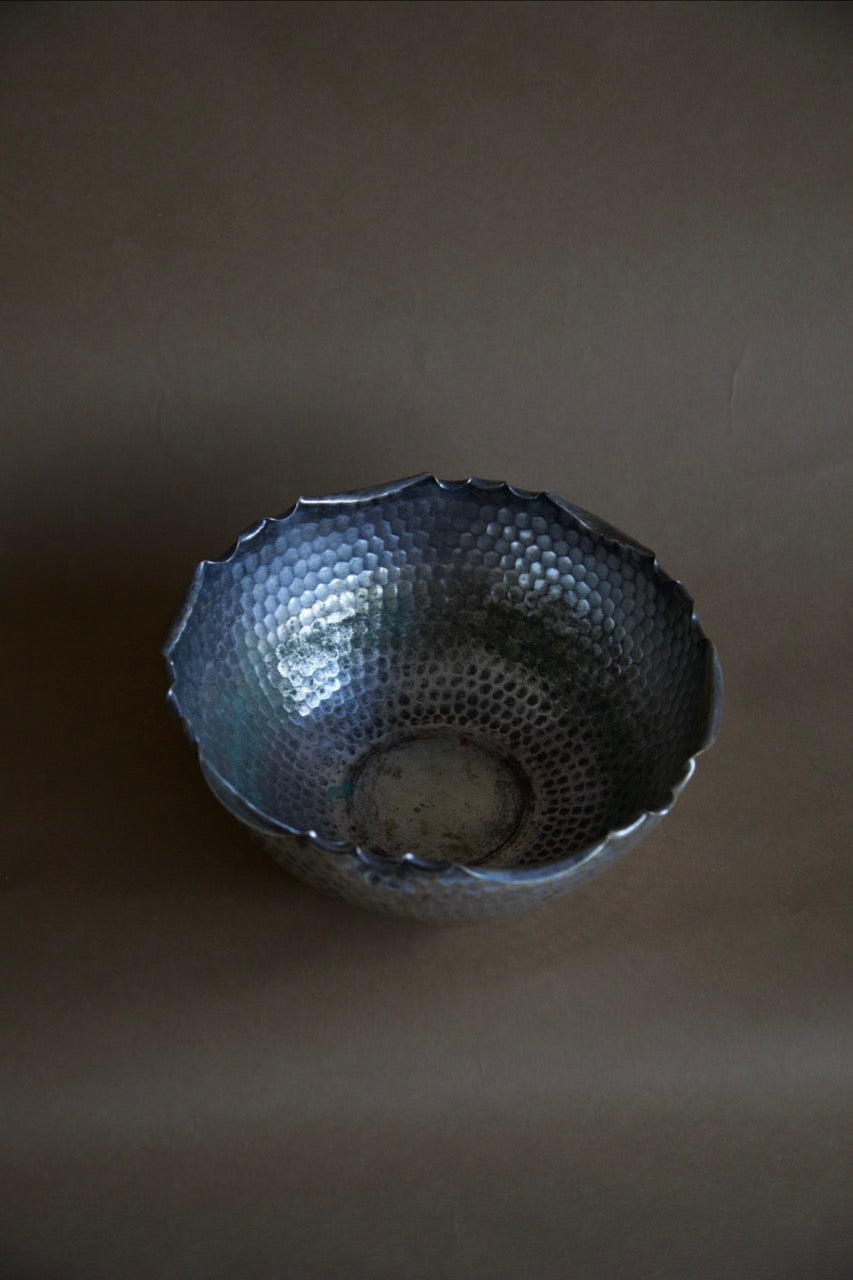 Hammered Silver-Plated Bowl
