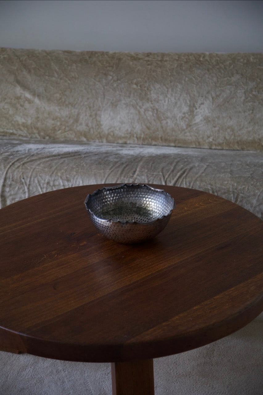 Hammered Silver-Plated Bowl