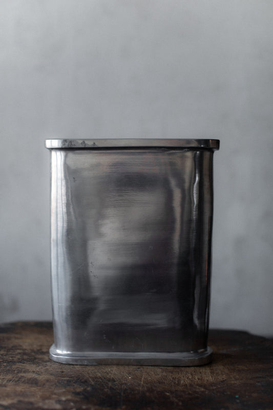 Aluminum Cast Vase
