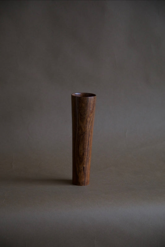Walnut Wooden Vase