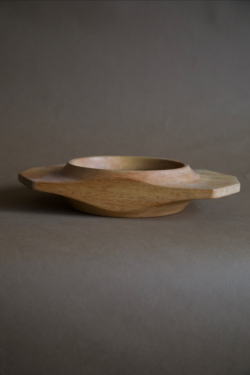 Carved Wooden Bowl