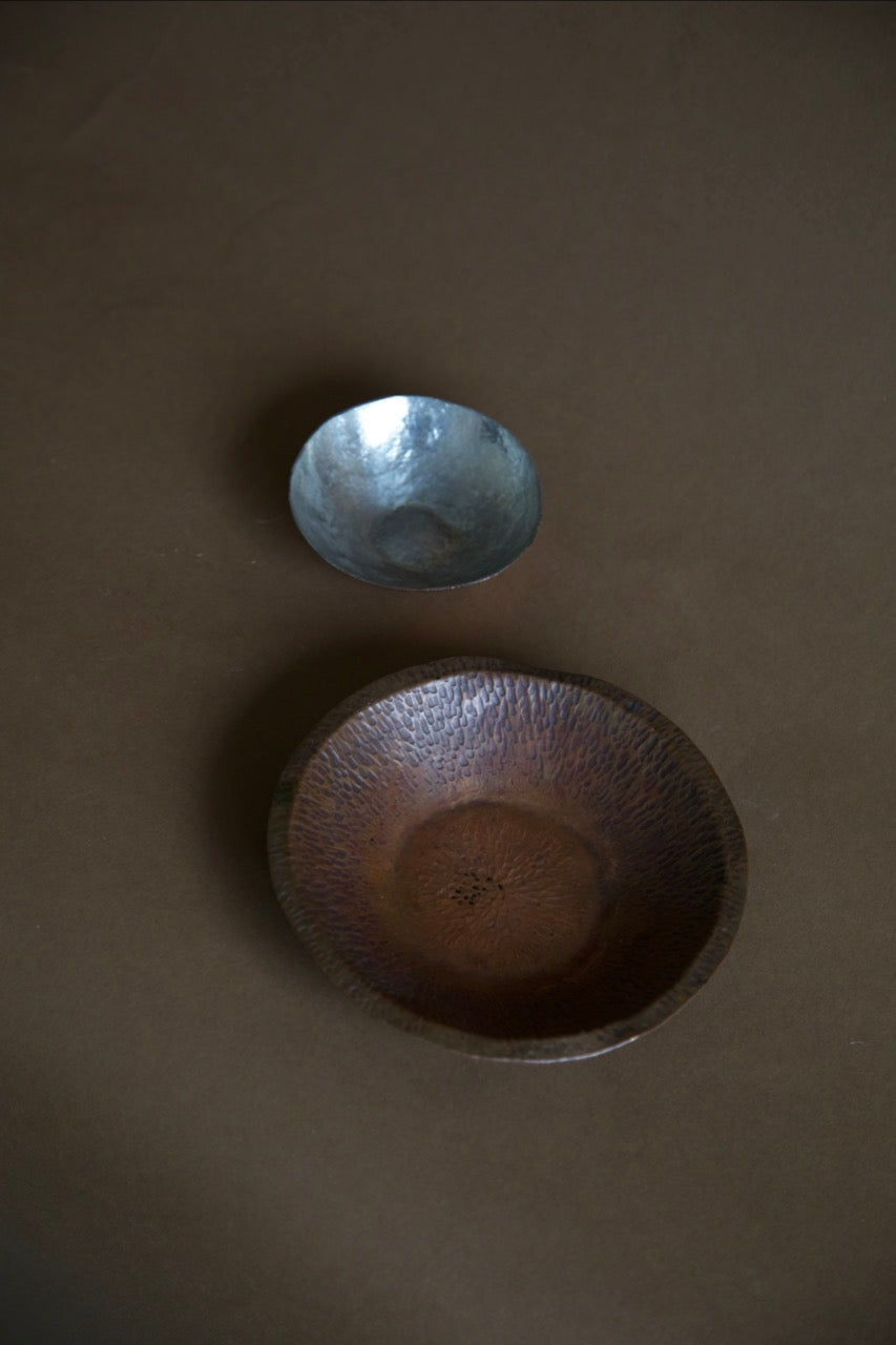 Hammered Metal Bowls