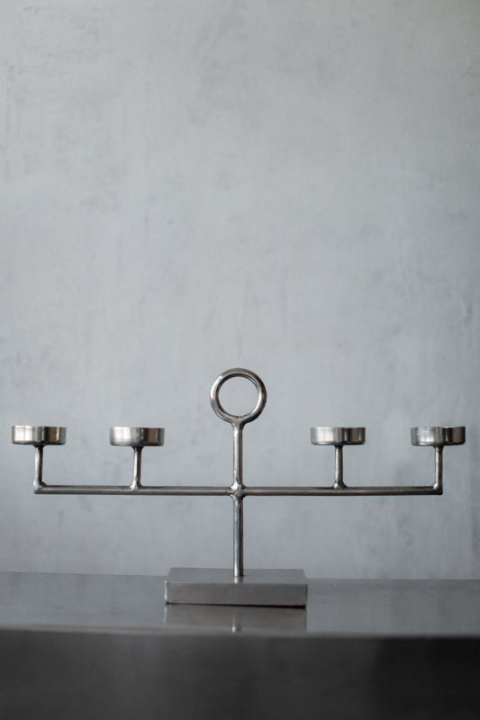 Steel Candleholder