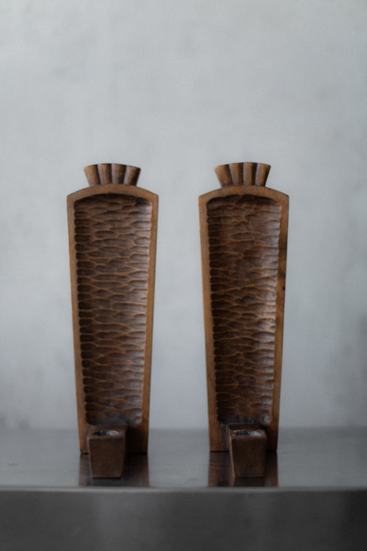 Handcarved Sconce