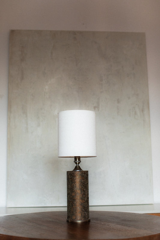 Brutalist Table Lamp