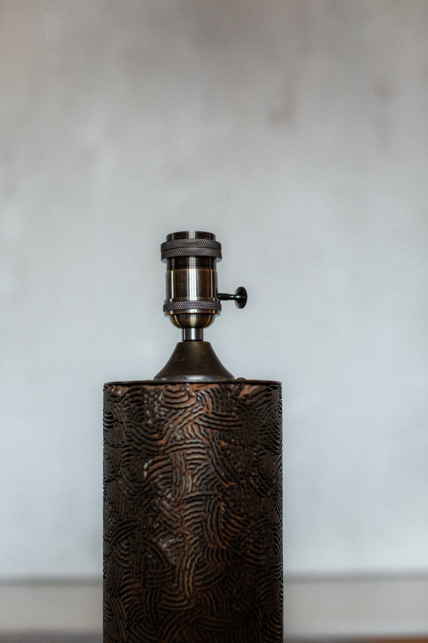 Brutalist Table Lamp