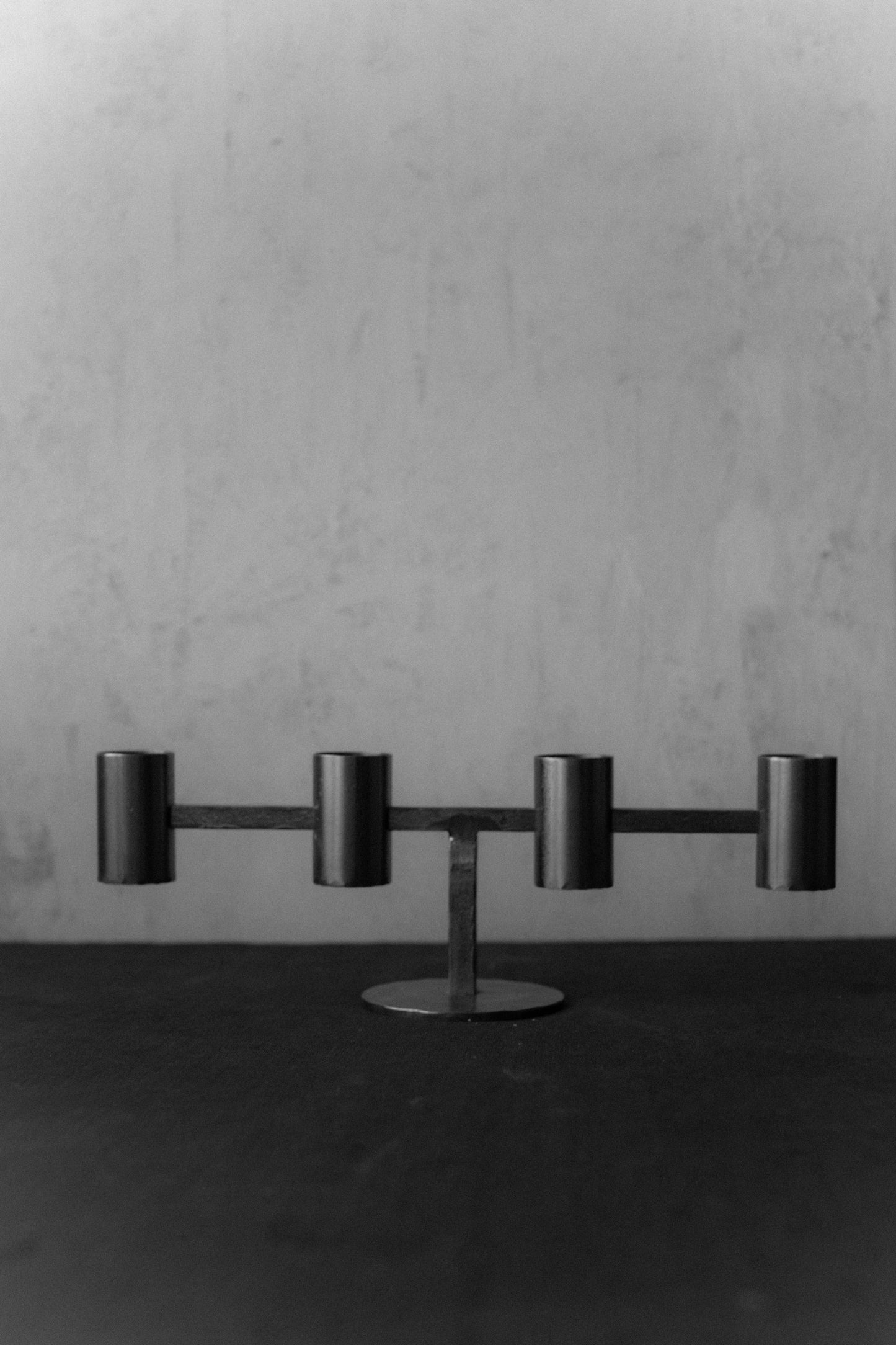 Steel Candleholder