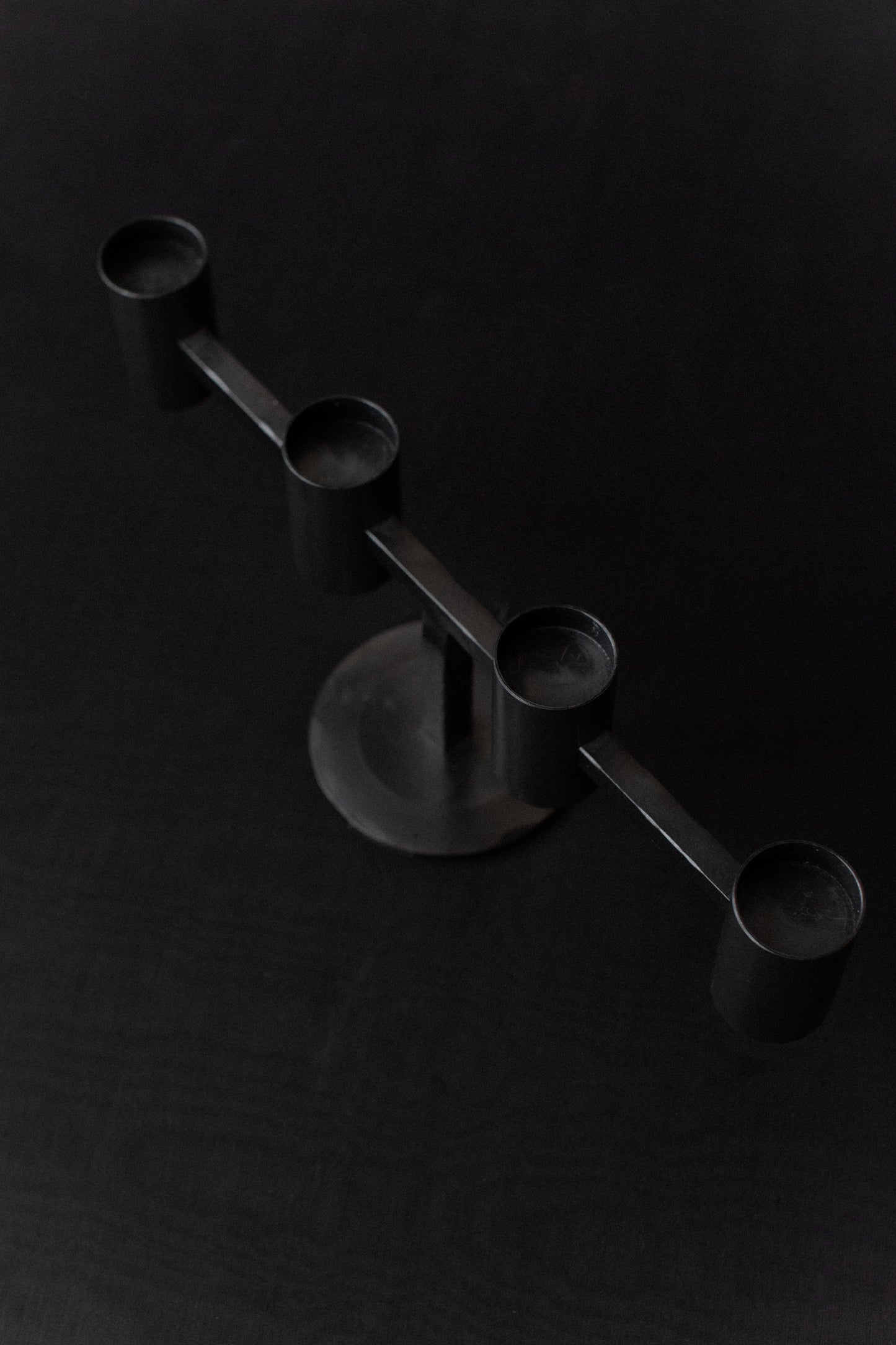 Steel Candleholder
