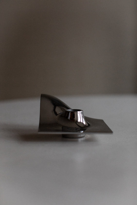 Chrome Candleholder