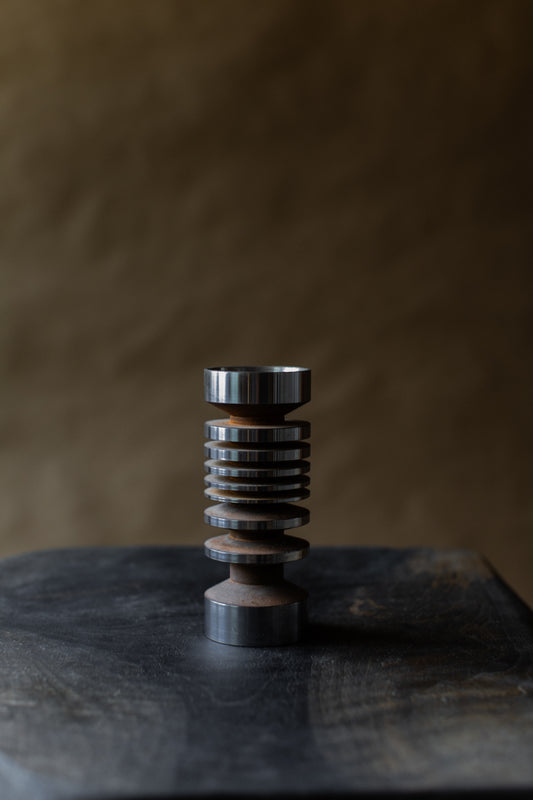 Steel Candleholder