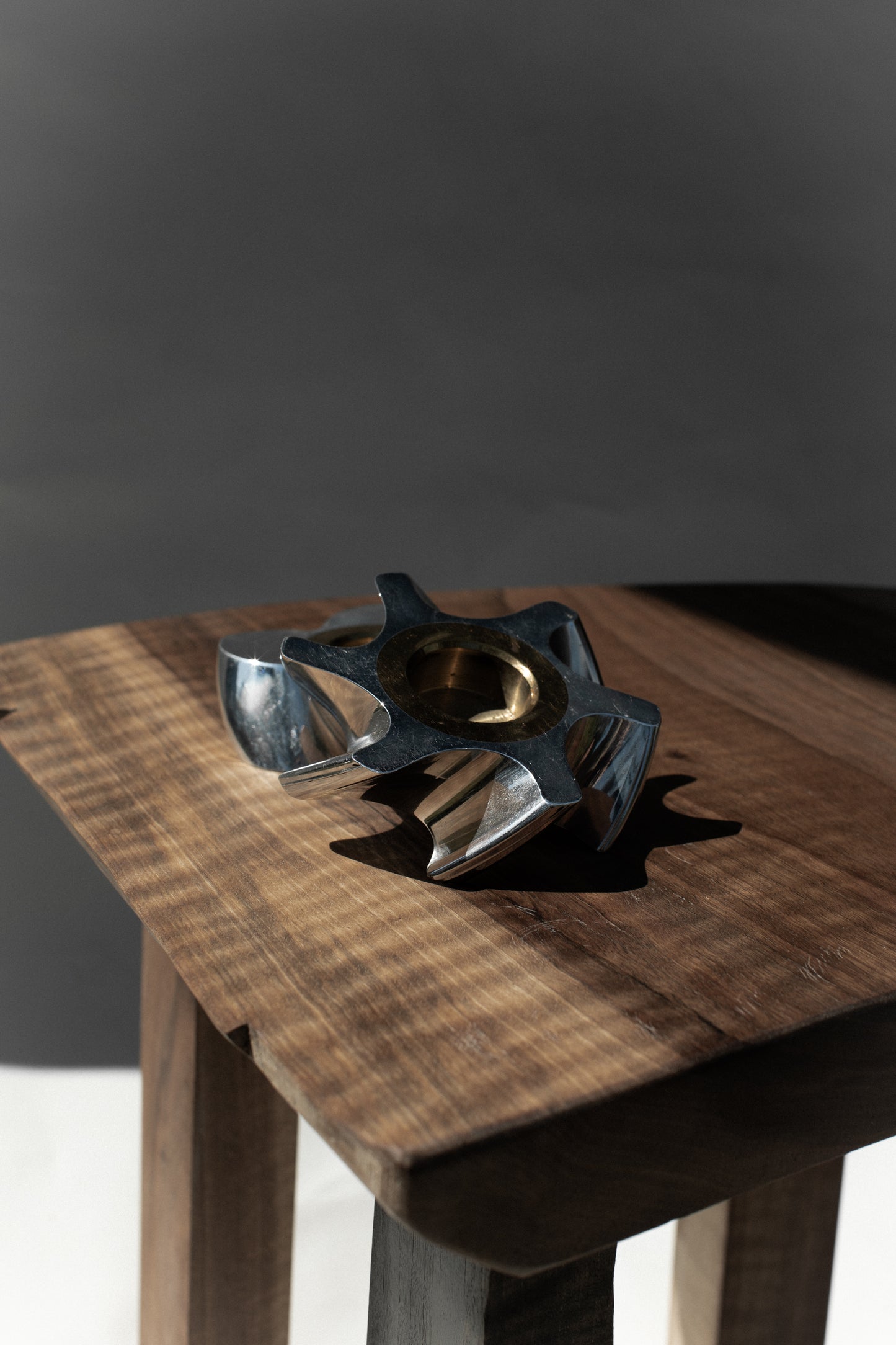 Steel Candleholders