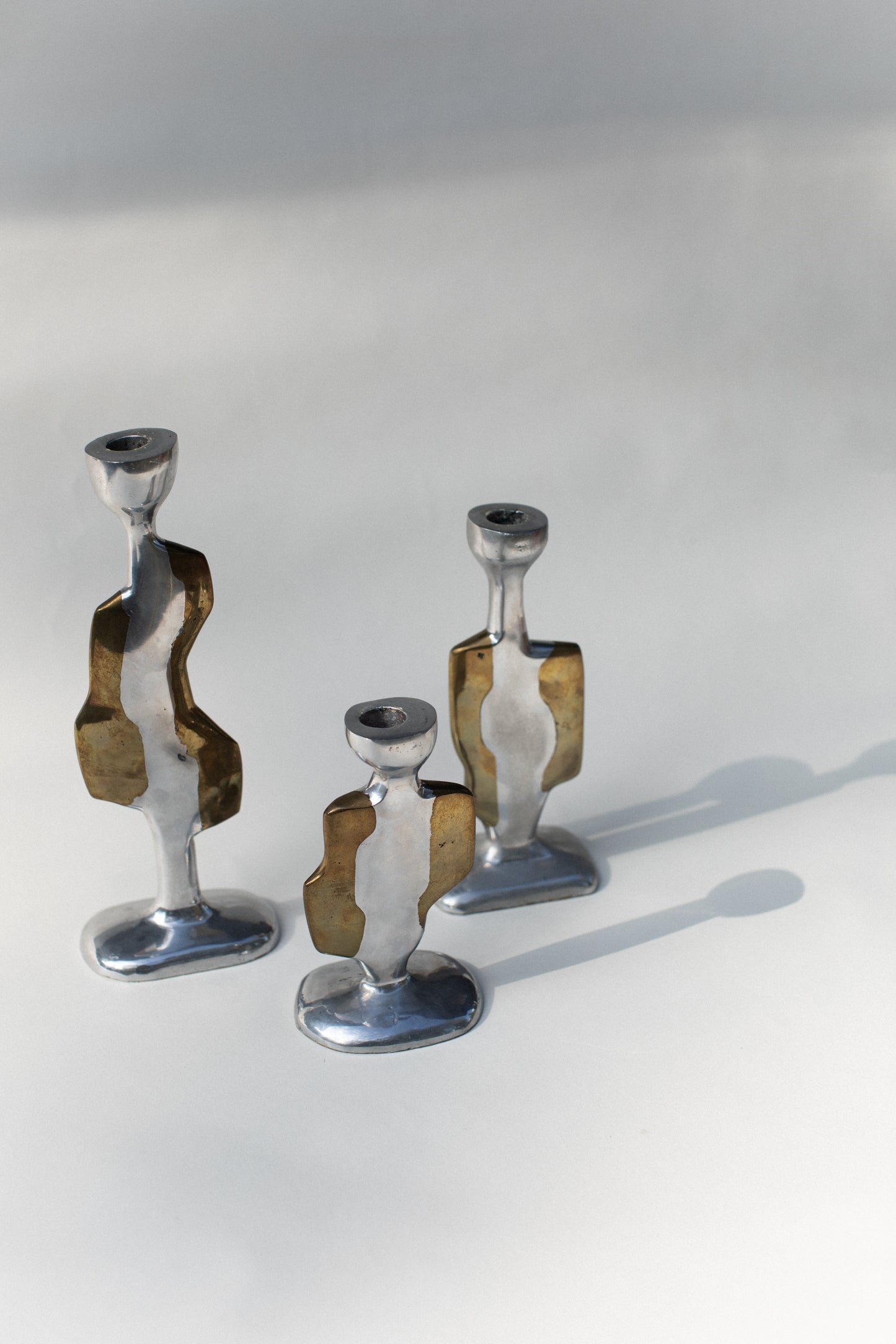 Brutalist Candleholders