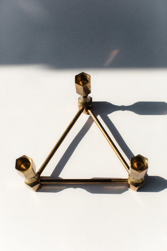Brass Candleholder