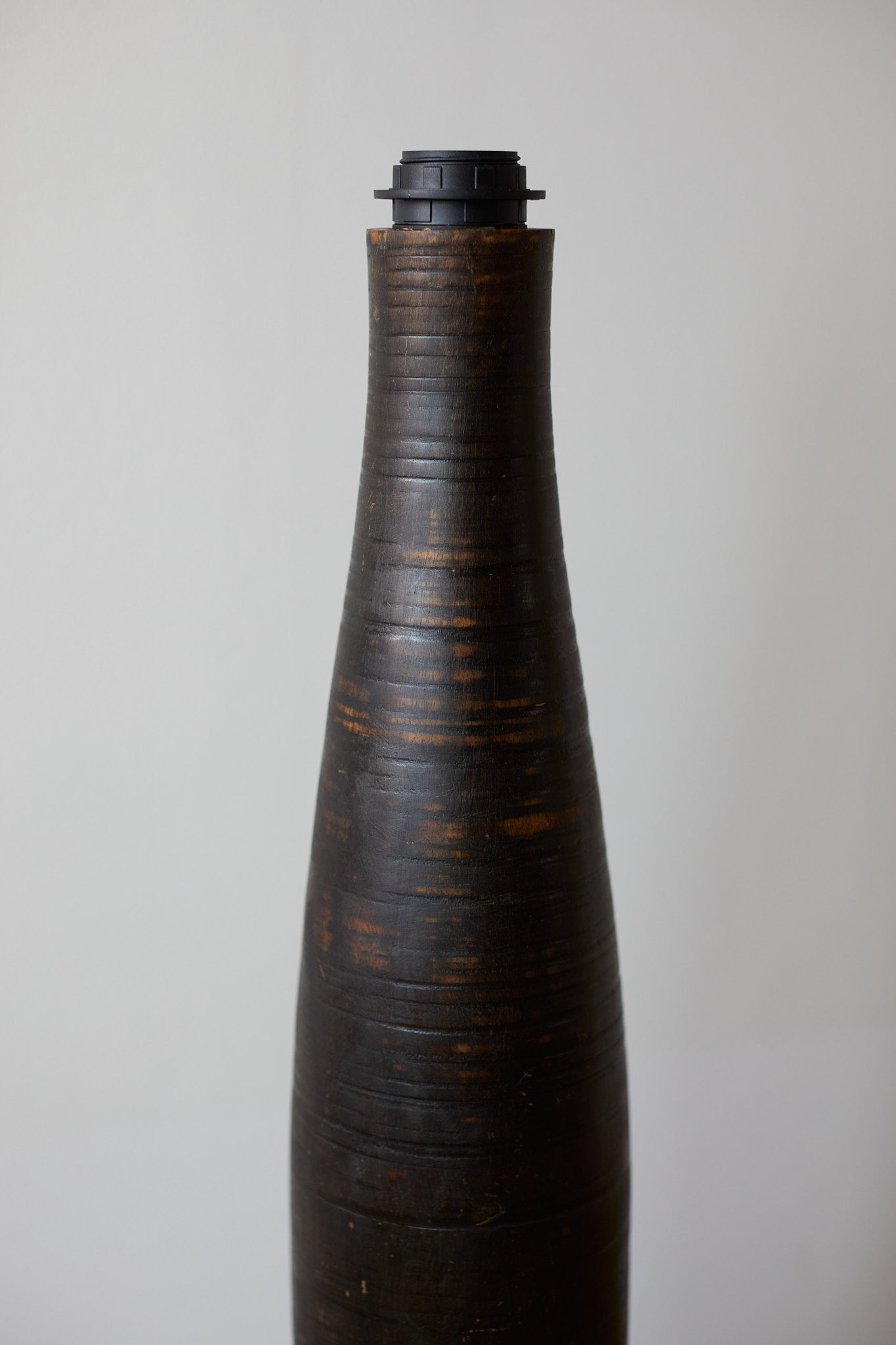 Vintage wooden floor or table lamp