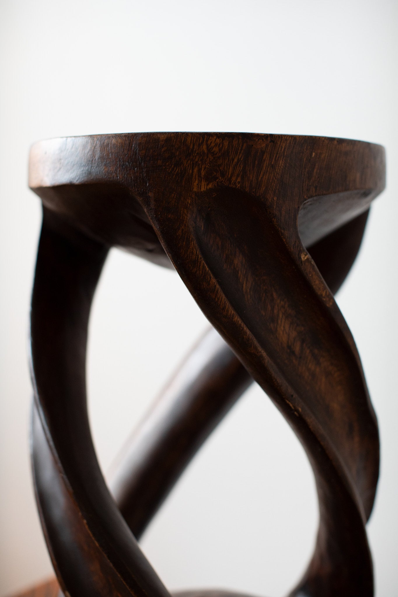 Vintage Twisted Stool