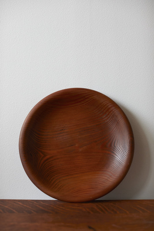 wooden plate